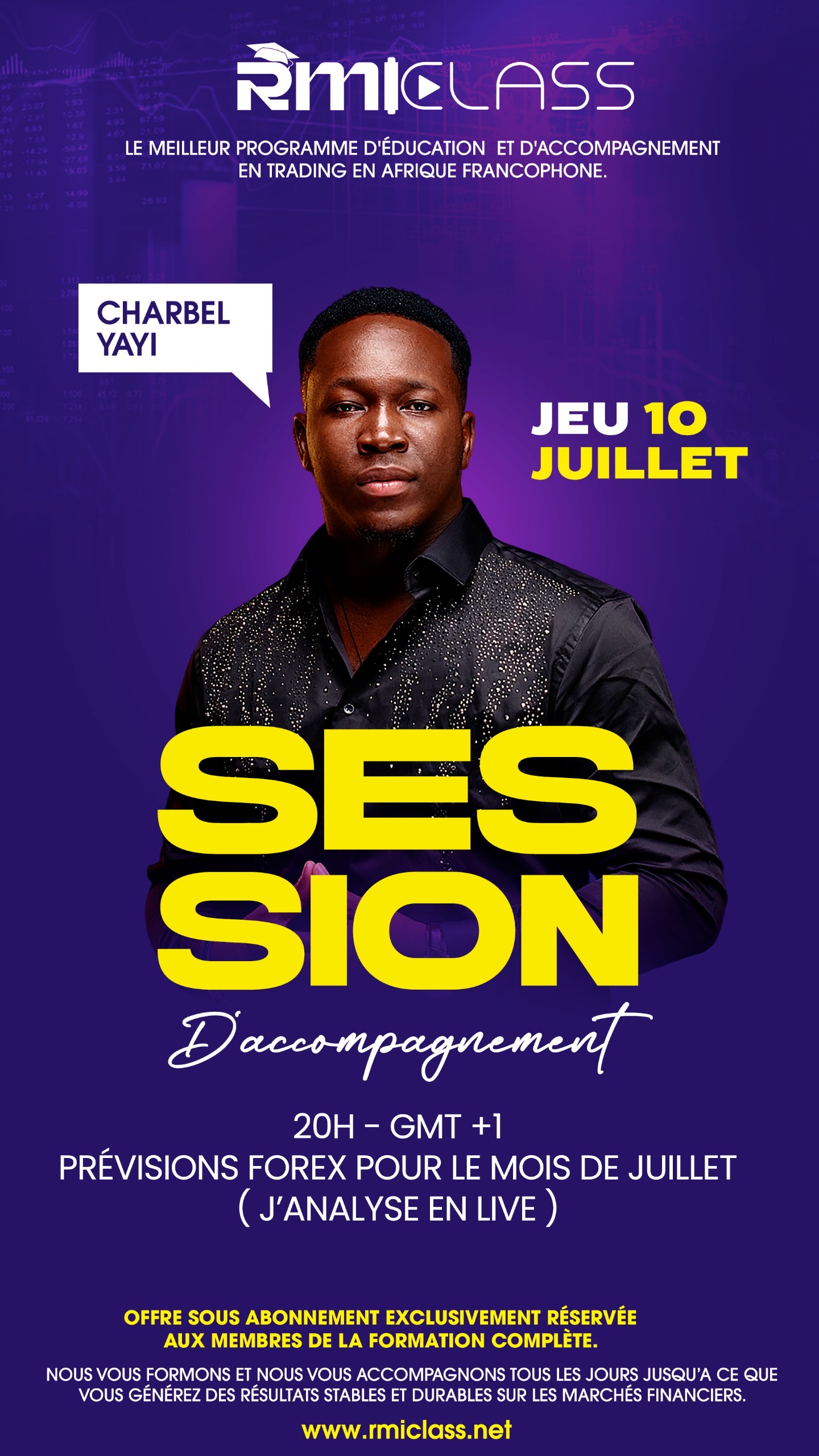 PRÉVISIONS FOREX POUR LE MOIS DE JUILLET (J'ANALYSE EN LIVE )